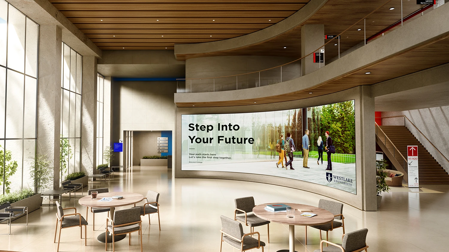 Praxisbeispiele: Konferenzräume, Hörsäle, Leitstände