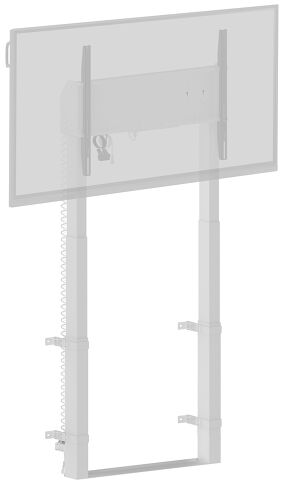 iiyama MD-WLIFT2031-W1 - motorisierte Boden-Wandhalterung - 55-98 Zoll, VESA 800x600, bis max. 120kg, Weiß