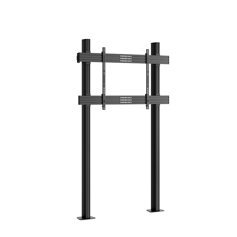 Hagor CPS Floor-to-wall Samsung QH115 - Boden-Wandhalterung für QH115FX Display, VESA bis 1200x800mm, bis max. 150kg, Schwarz