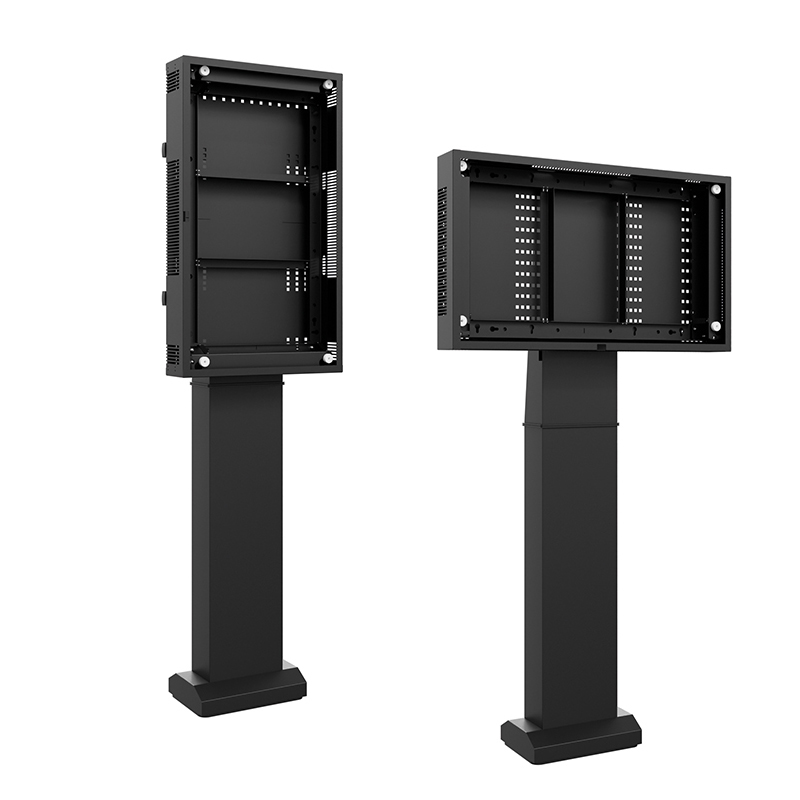 Hagor ScreenOut OH46 - Outdoorstele für Samsung OH46 Serie, Schwarz