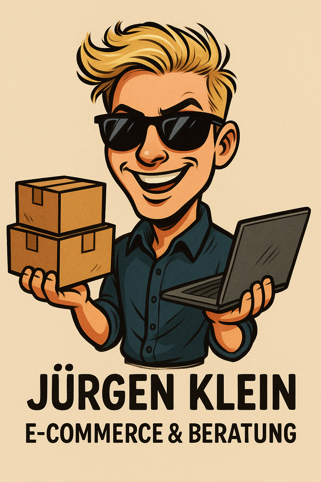 Jürgen Klein – Comic-Karikatur