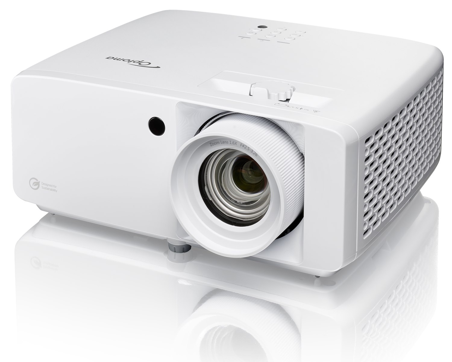 Optoma ZH551 - Full-HD - 5100 Ansi - Laser - DLP-Projektor mit Miracast - Weiss
