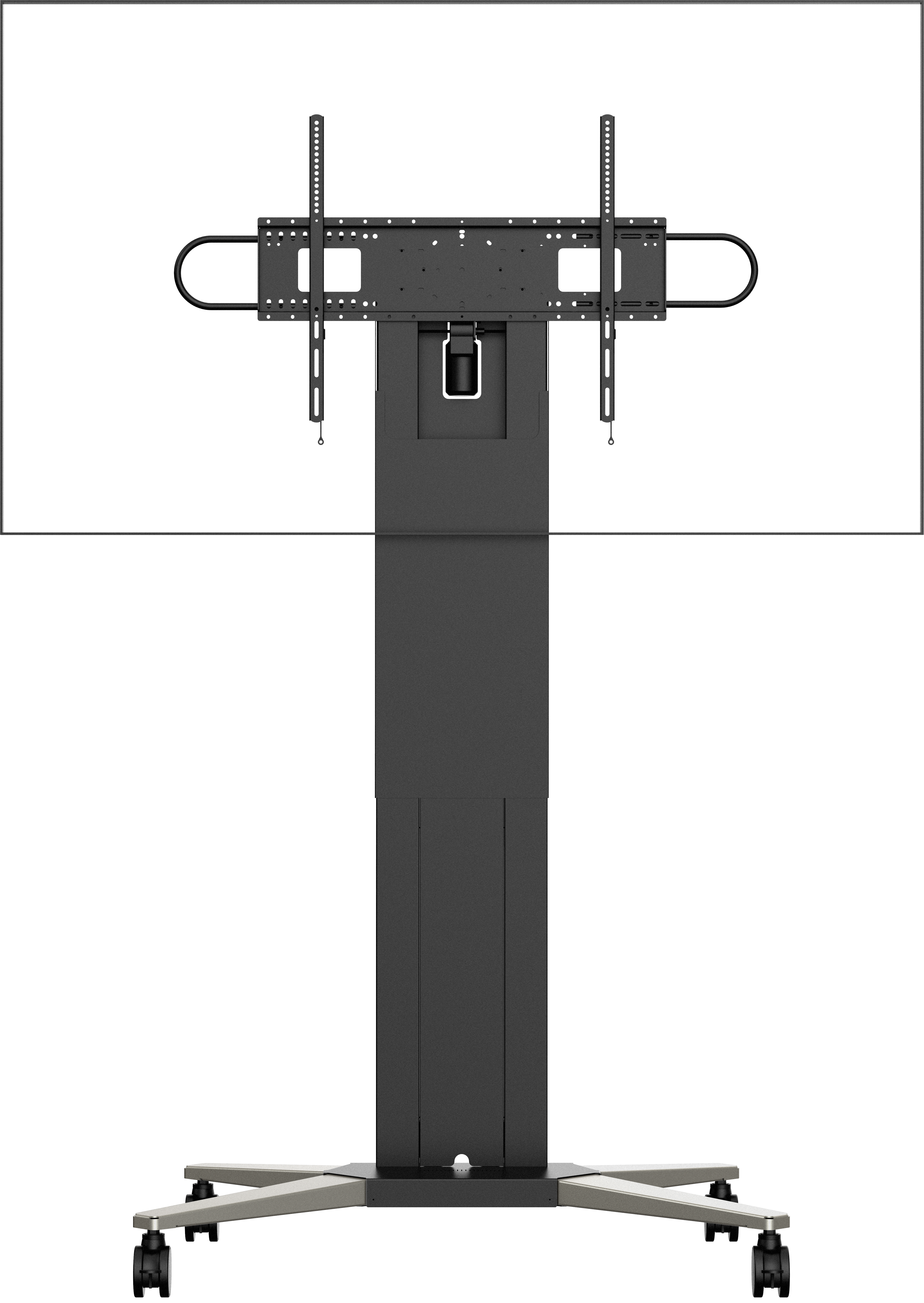 Vision VFM-F50T - motorisierter Rollwagen / Standfuß - 47-100 Zoll - VESA 800x600mm - bis 110 kg - Schwarz