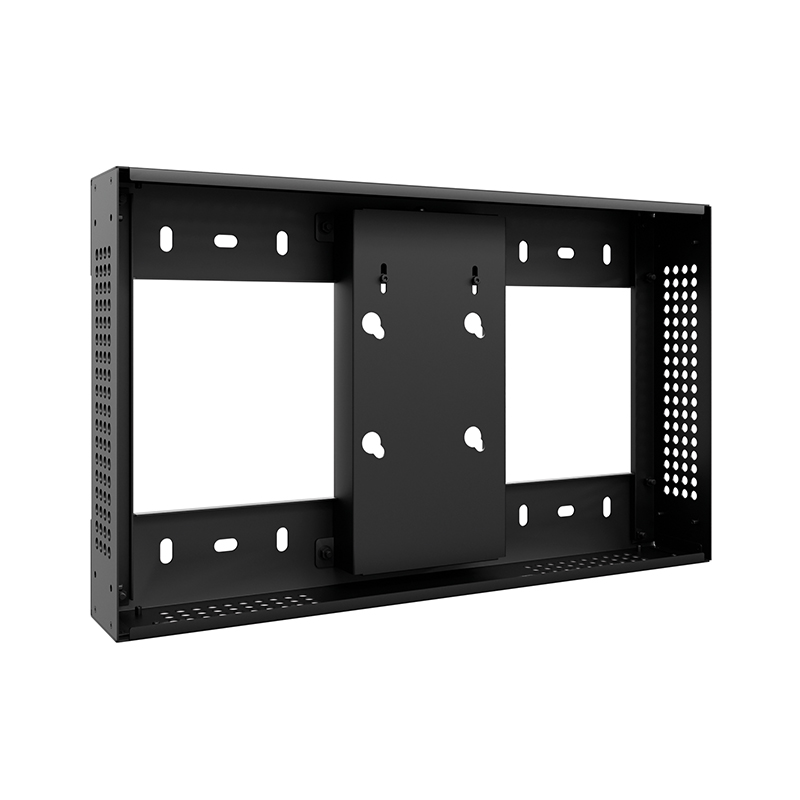 Hagor WH OH24B - Outdoor Wandhalterung für das Samsung OH24B Display, Schwarz