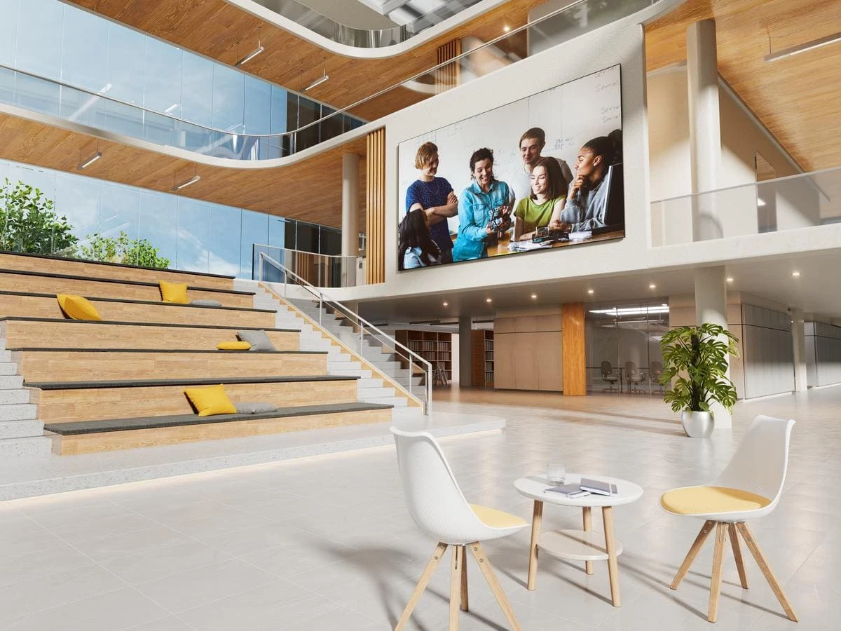 Aufenthaltsbereich in Hochschulen