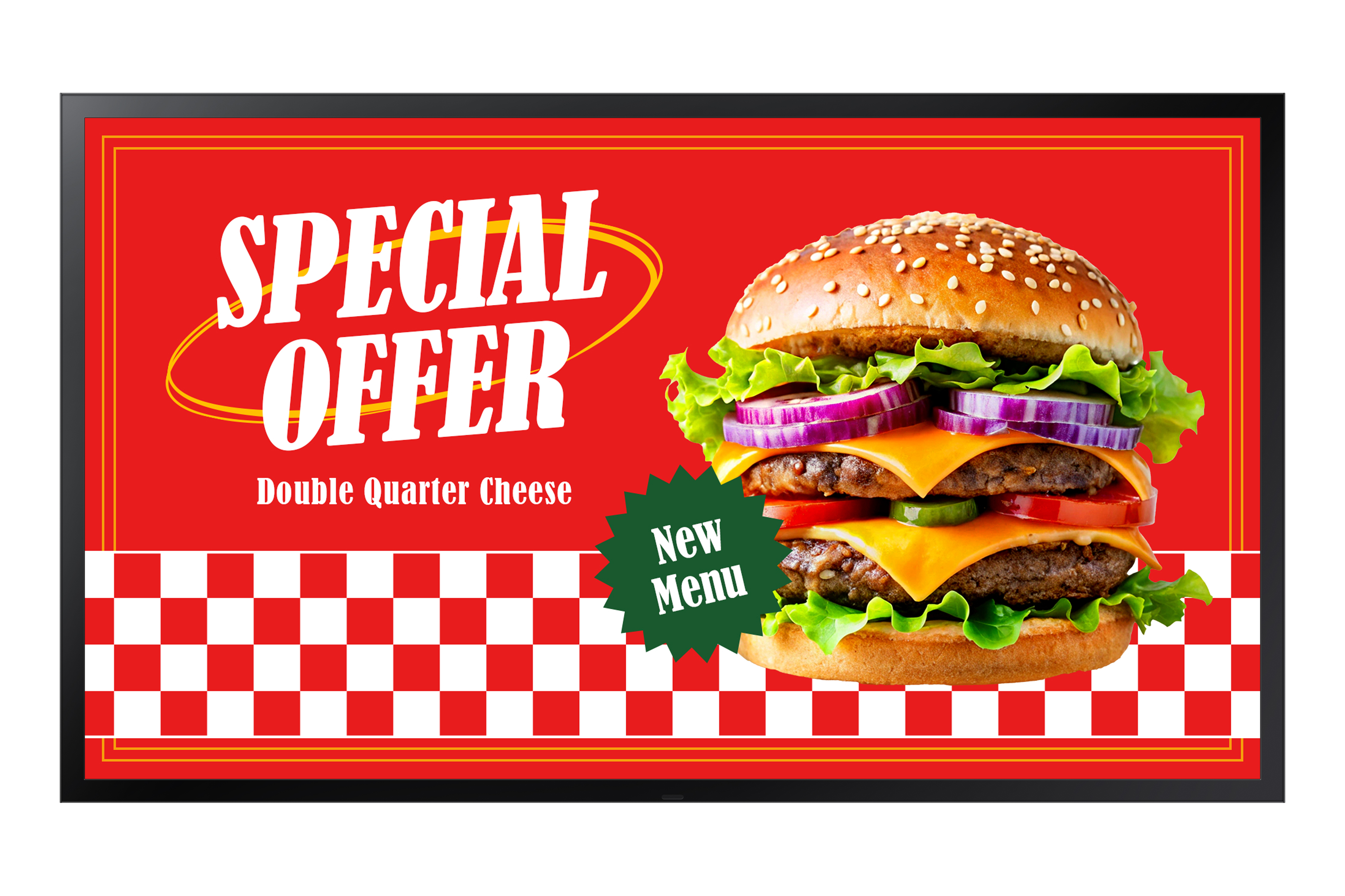 Samsung OH46DX – 46" Full-HD Outdoor-Display, 3500 cd/m² High-Brightness für 24/7 Digital Signage