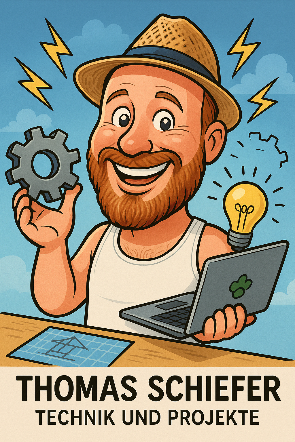 Thomas Schiefer – Comic-Karikatur